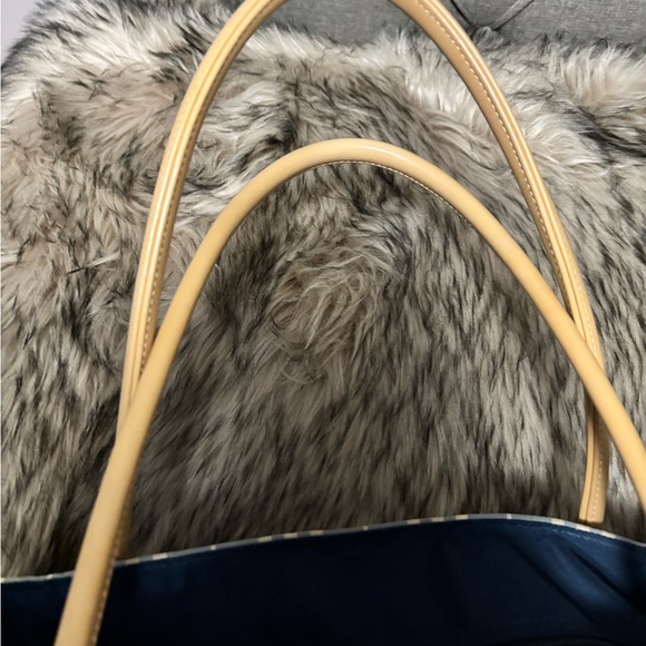 Burberry Blue tote Bag Nylon - Picture 5 of 12